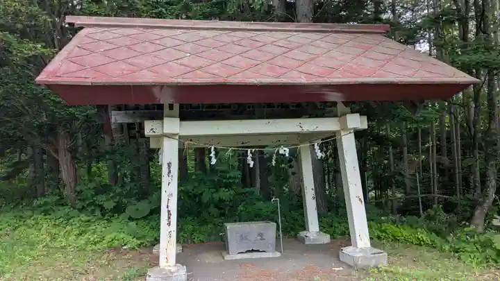 南富良野神社の手水舎