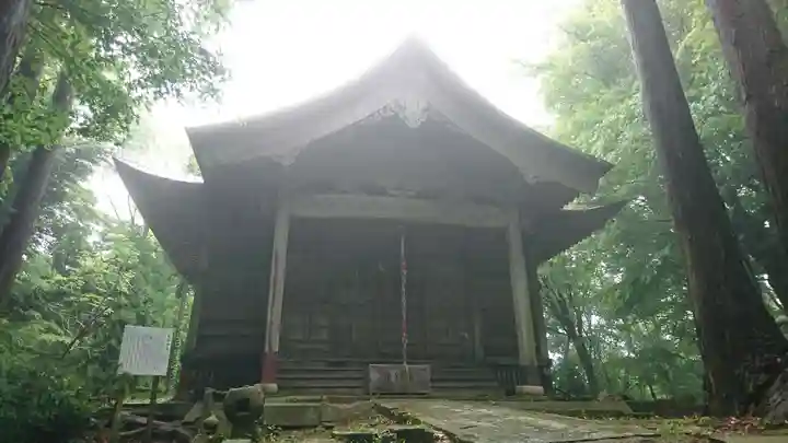 越知神社の本殿・本堂
