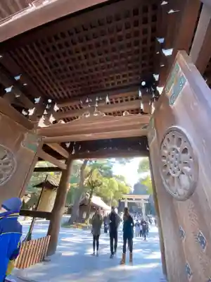 明治神宮の山門・神門