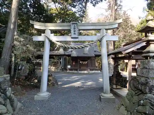 石神神社の鳥居