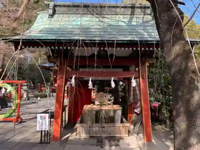冠稲荷神社の手水舎