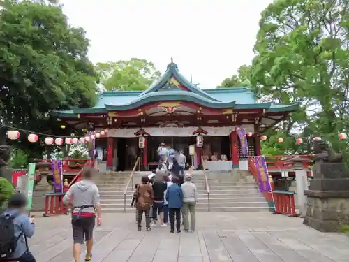 多摩川浅間神社の本殿・本堂
