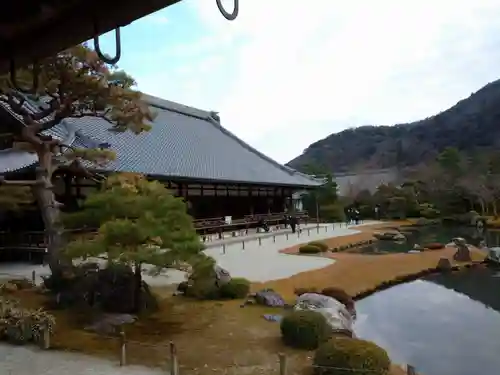 天龍寺の庭園
