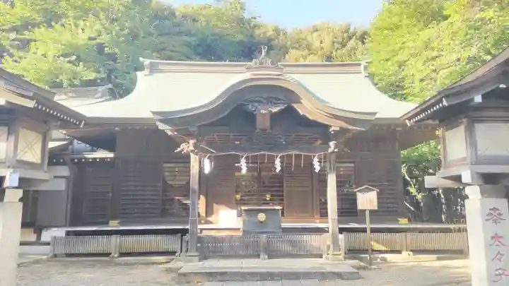 畑子安神社の本殿・本堂