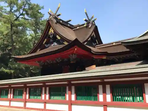 福山八幡宮の本殿