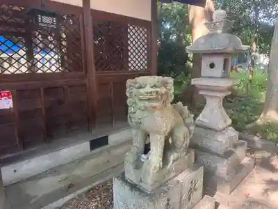 八剣神社の狛犬