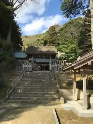 高野宮(内神社)の山門・神門