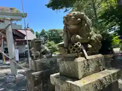 佐波波地祇神社の狛犬