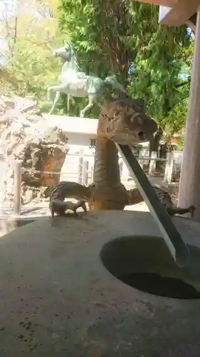 川曲神社（子生和町）の狛犬