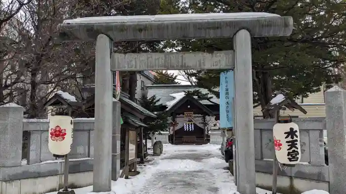 水天宮の鳥居