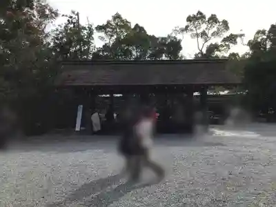 伊勢神宮外宮(豊受大神宮)の手水舎