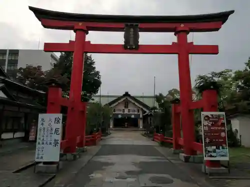 善知鳥神社の鳥居