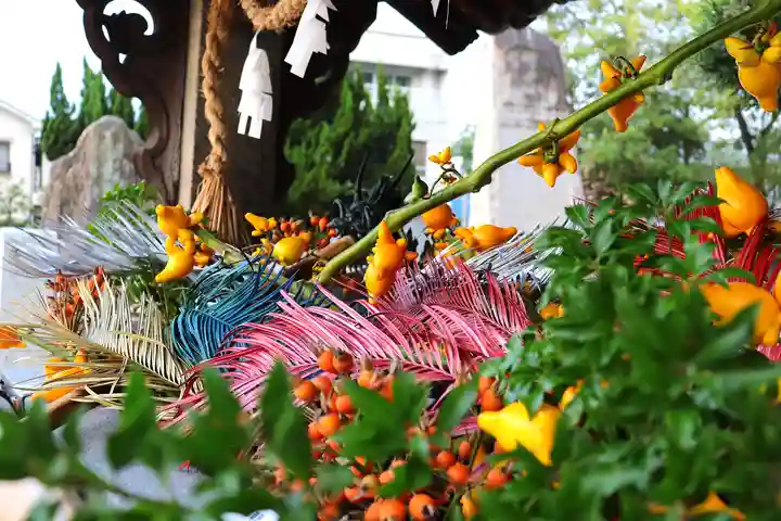 三津厳島神社の手水舎