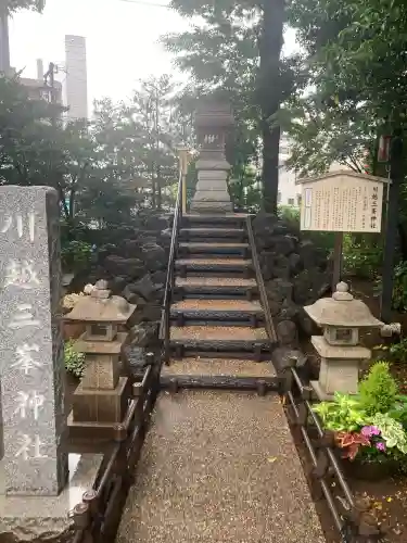 川越八幡宮境内　三峯神社(埼玉県)