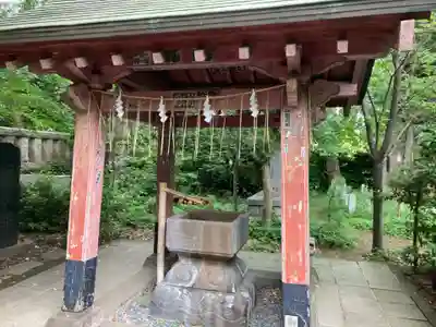 芝東照宮の手水舎