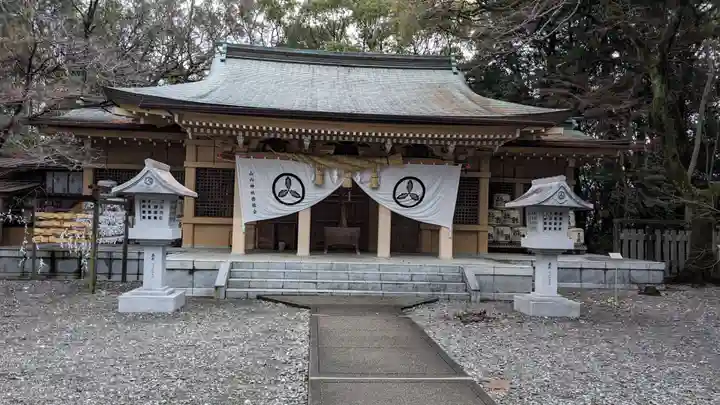 山内神社の本殿・本堂