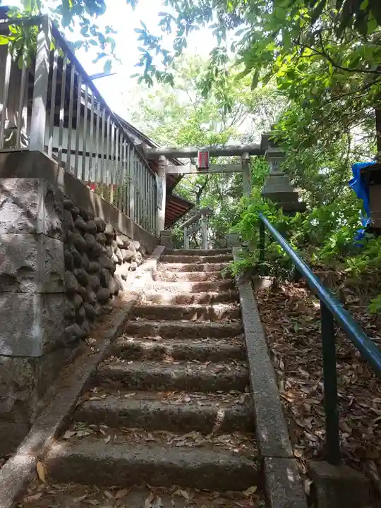 浅川金刀比羅神社 の鳥居