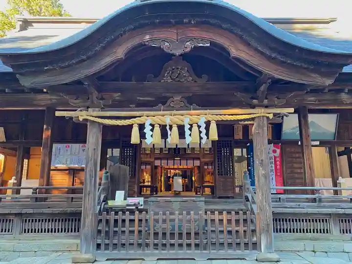甲斐國一宮 浅間神社の本殿・本堂