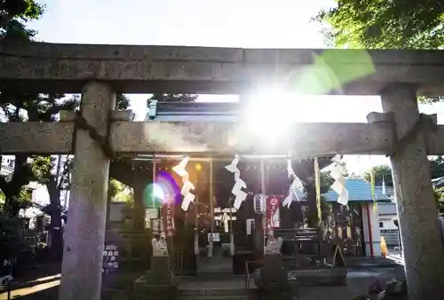 久富稲荷神社の鳥居