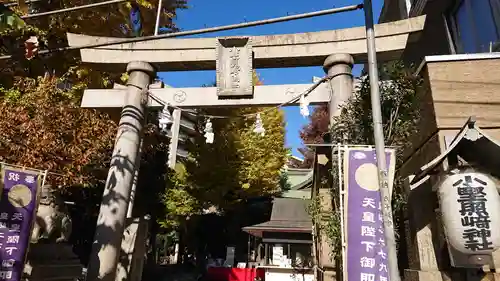 小野照崎神社の鳥居