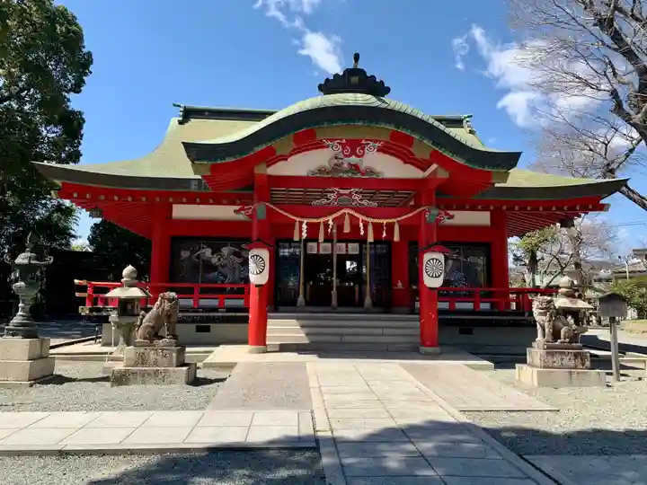 呉服神社の本殿・本堂