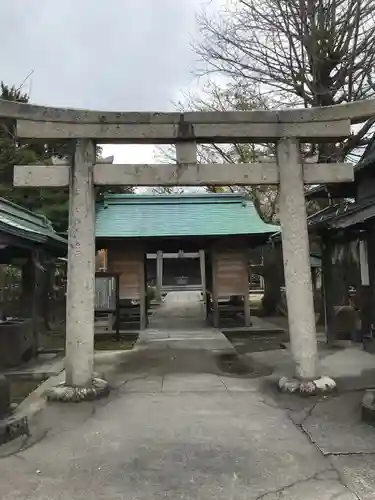 大港神社の鳥居