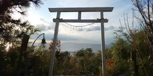 洲崎神社の鳥居