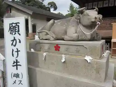 矢奈比賣神社(見付天神)の狛犬