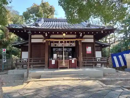 安居神社の本殿・本堂