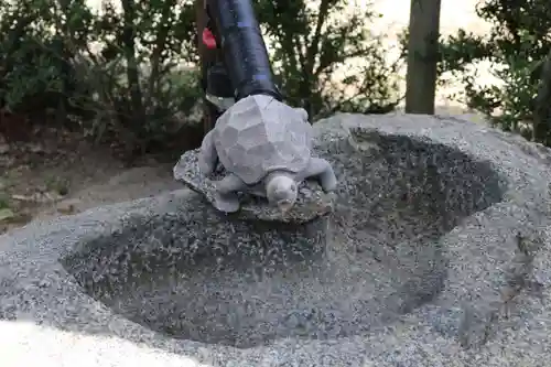 今泉神社の手水