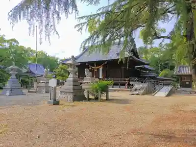 八劔神社(西端八劔神社)の本殿・本堂