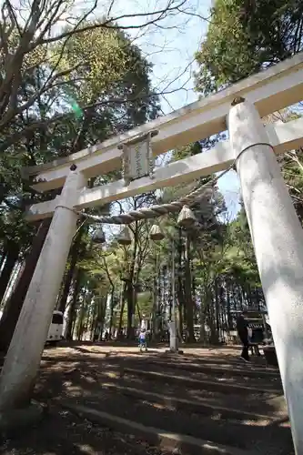 宝登山神社奥宮の鳥居