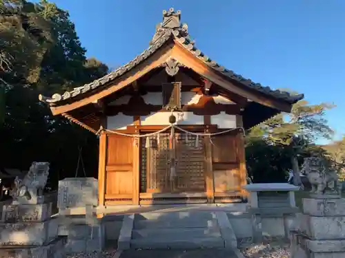 三社大明神社の本殿・本堂