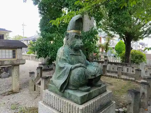 日吉神社の狛犬