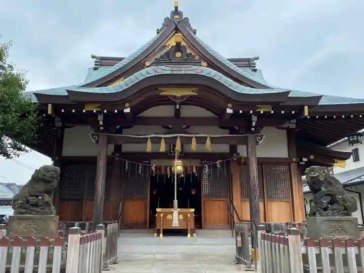鵜ノ木八幡神社の本殿・本堂