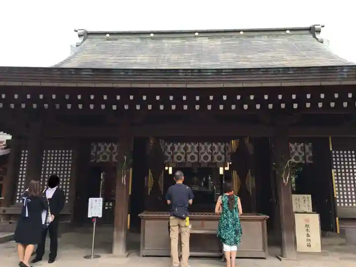 武蔵一宮氷川神社の本殿・本堂
