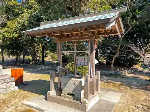 許禰神社の手水舎