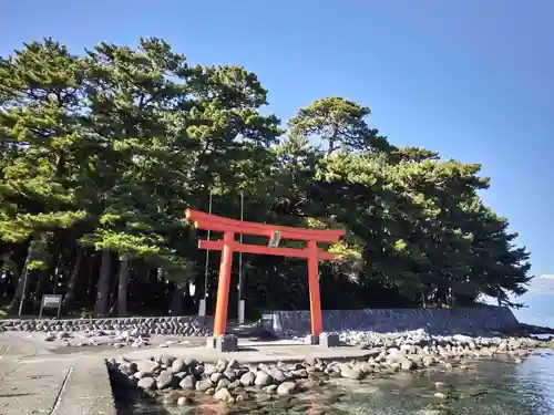 諸口神社の鳥居