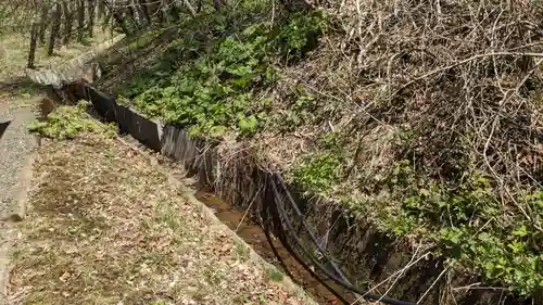 別保神社の庭園