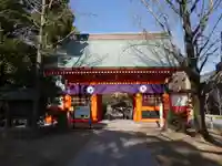 葛飾八幡宮の山門・神門