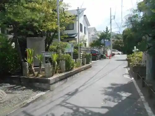 片瀬諏訪神社の周辺