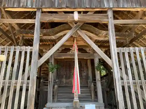 萩原大歳社の本殿・本堂