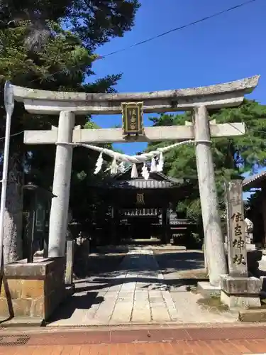 住吉神社の鳥居