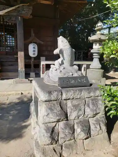 栗橋八坂神社の狛犬