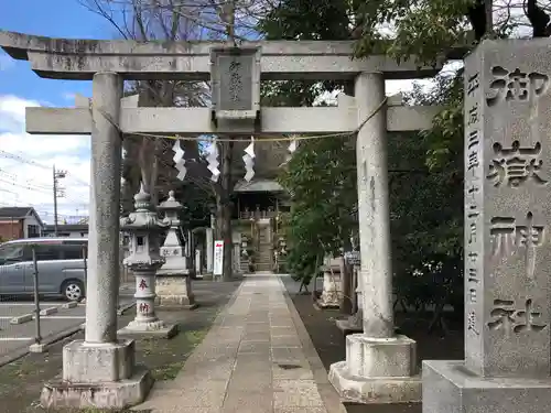 日枝神社水天宮の鳥居
