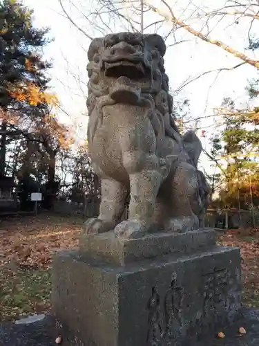 金ケ崎神社の狛犬