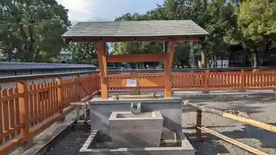 東寺鎮守八幡宮・東寺境内社八島殿の手水舎