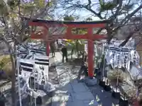 旗上弁財天社の鳥居