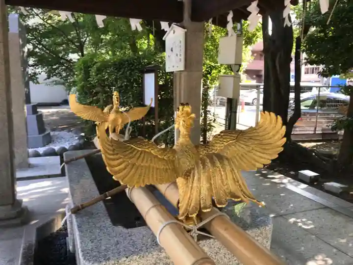 富岡八幡宮の手水舎