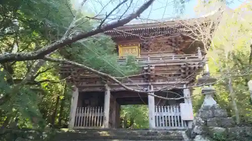 竹林寺の山門